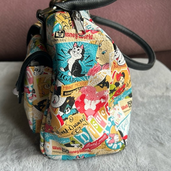 Disney Parks Authentic Original Classic Collage Purse​​ - Picture 2 of 7